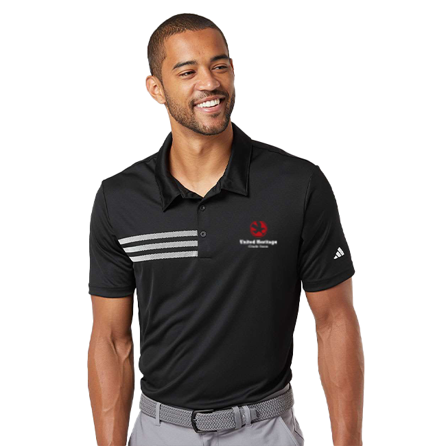 Adidas Men's 3-Stripes Chest Polo