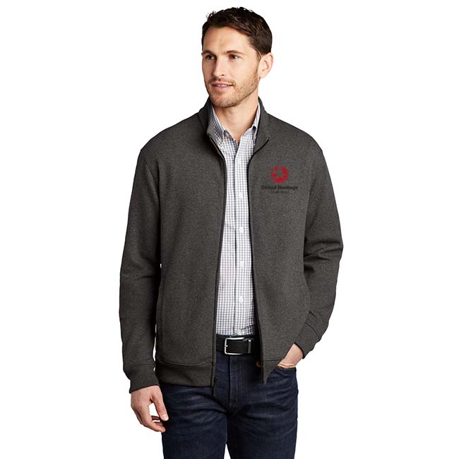 Unisex Interlock Full-Zip Jacket