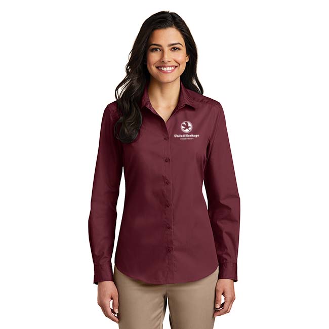 Women's Long Sleeve Button Up Shirt