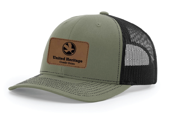 Richardson Snap Back Olive/Black