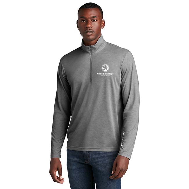 Sport-Tek Tri-Blend Wicking 1/4-Zip Pullover