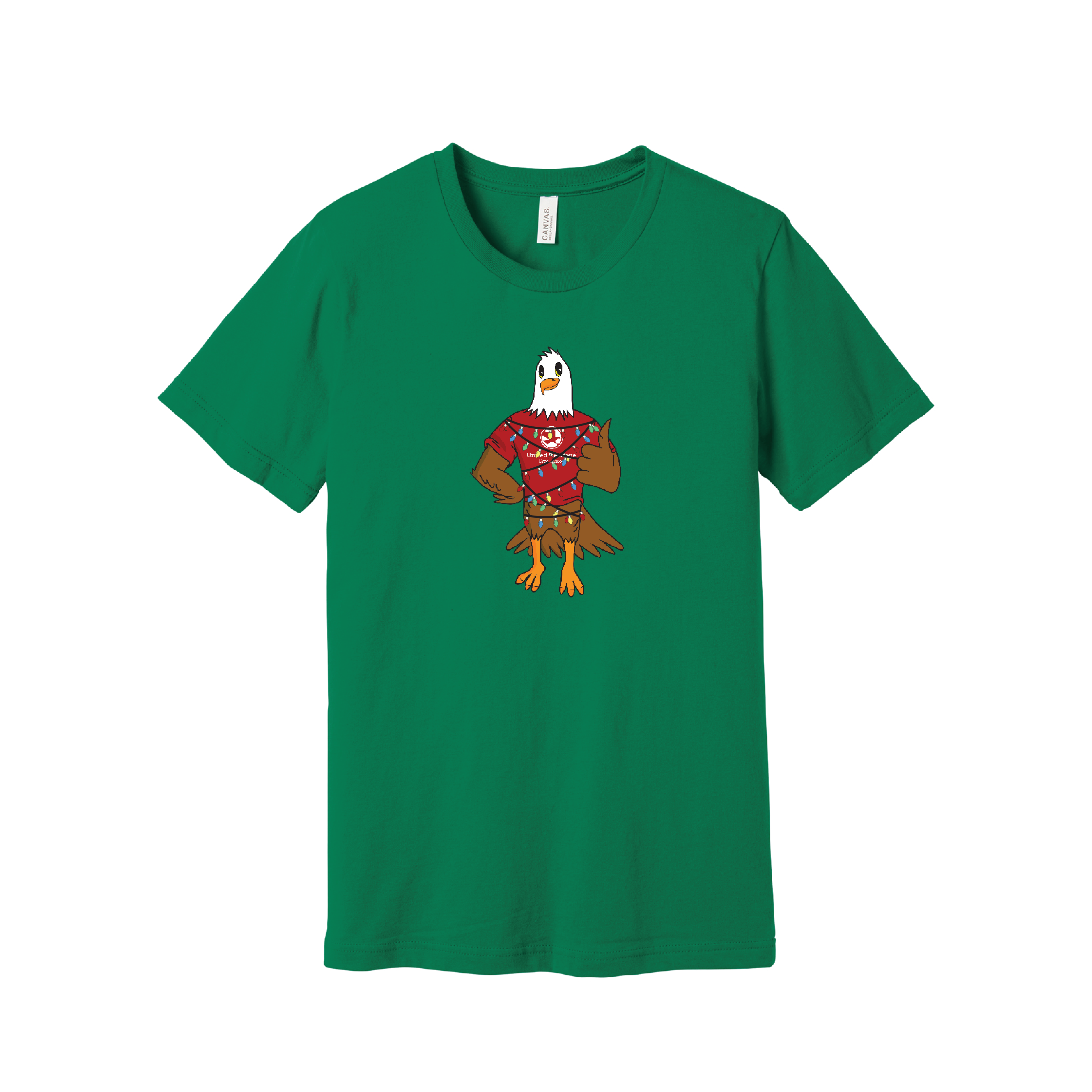 Bella and Canvas Kelly Green Beaker Shirt